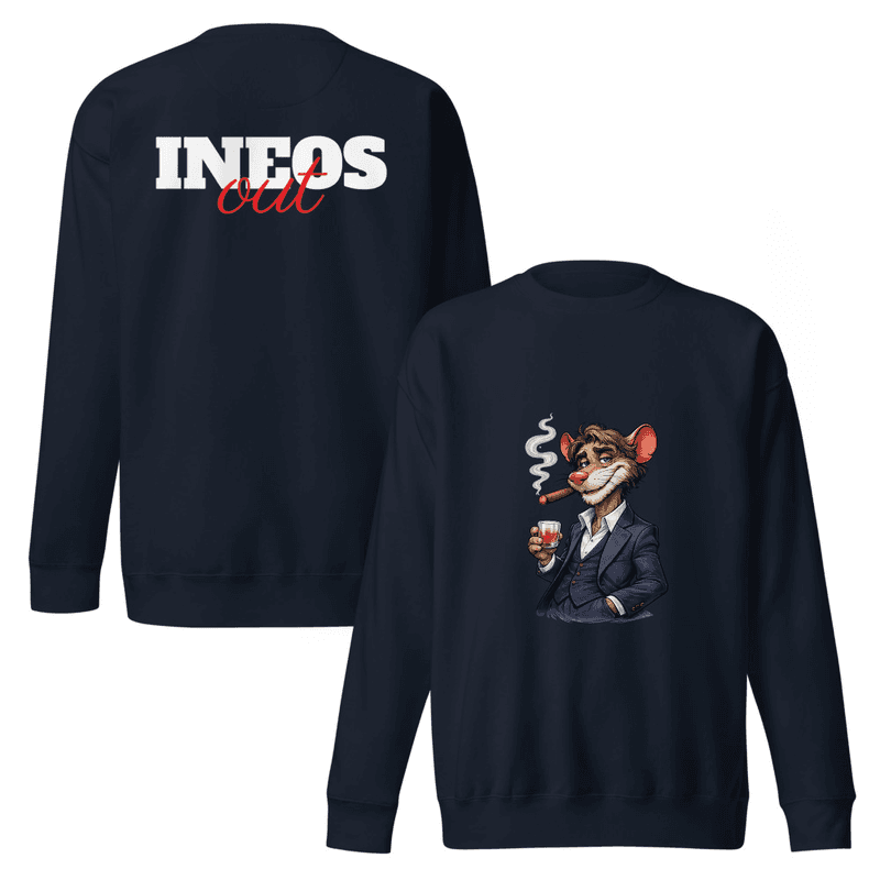 Sir Rat Navy Sweater